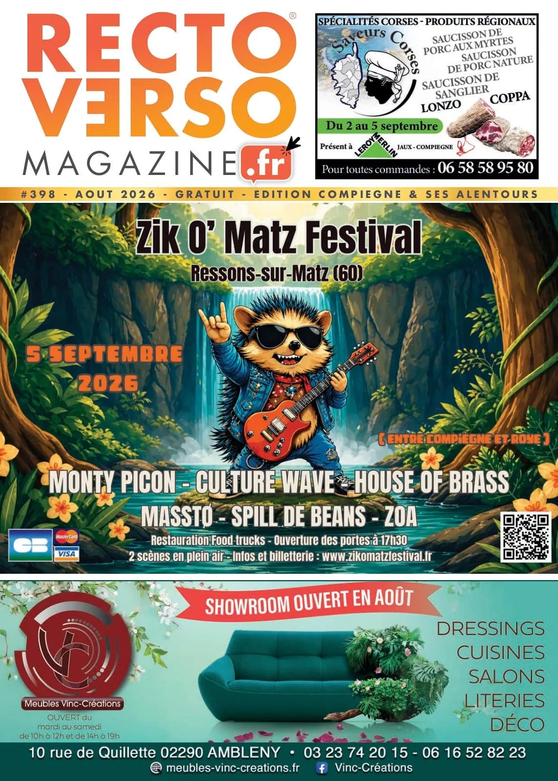 Couverture de Recto Verso Magazine