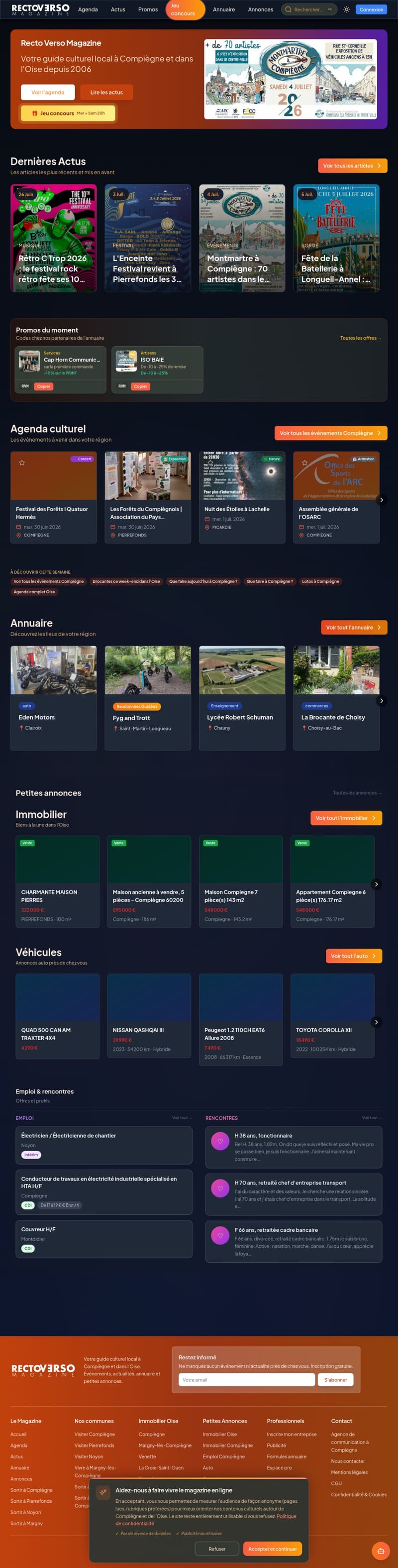 Sites web
